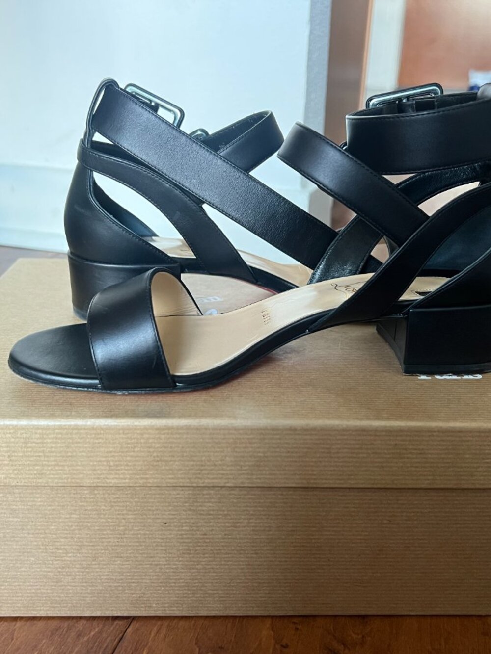 Christian LouboutinMultipot 55 Block Heel Sandals - Picture 3 of 5